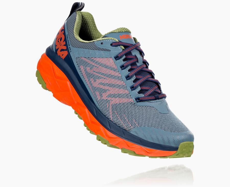 Tenis Trail Hoka One One Masculino Azul Marinho - Challenger Atr 5 - 945-RUGLEW